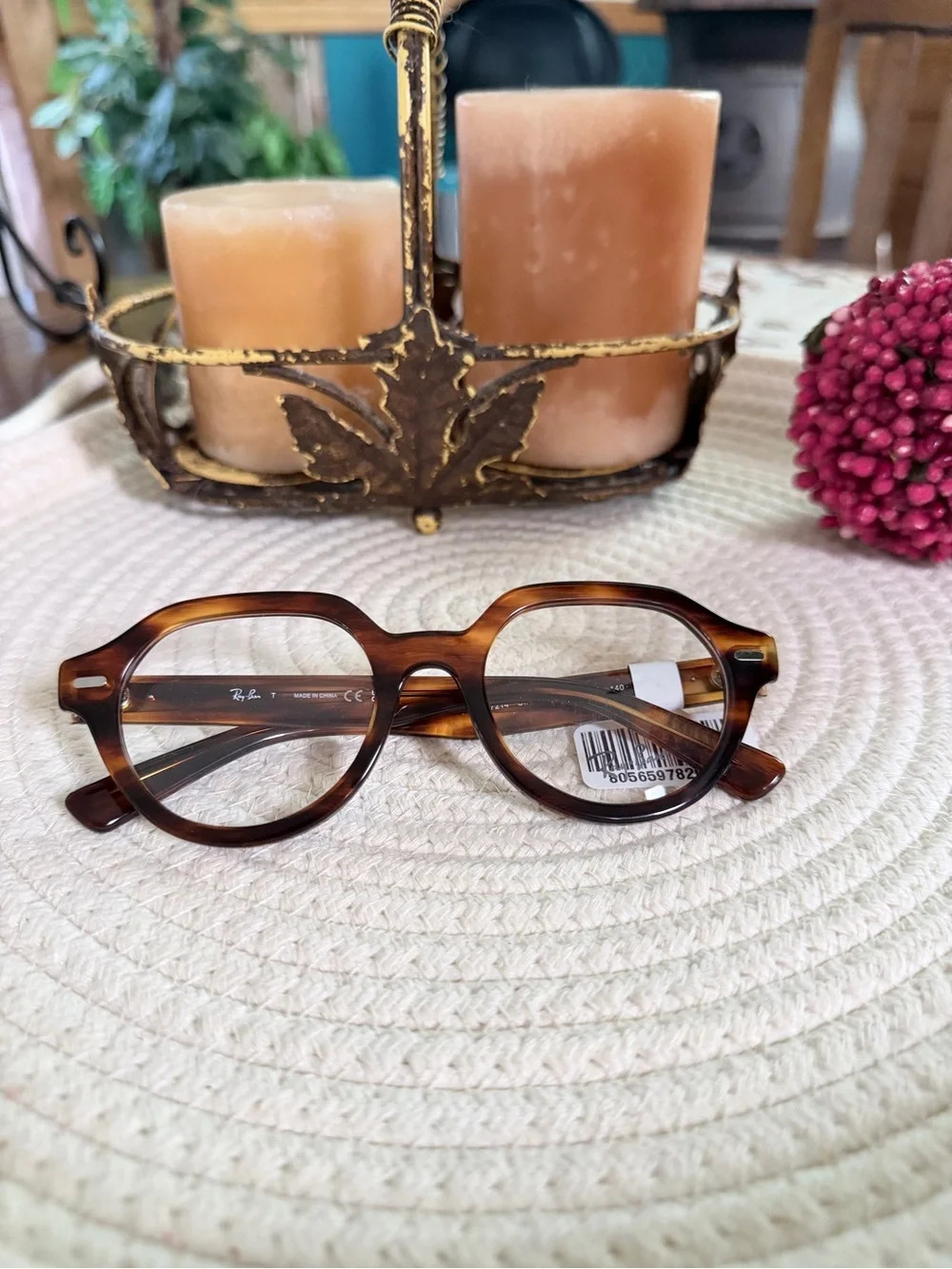 Ray-Ban RX7214 2144 Gina-Just Frame/Demo Lens
